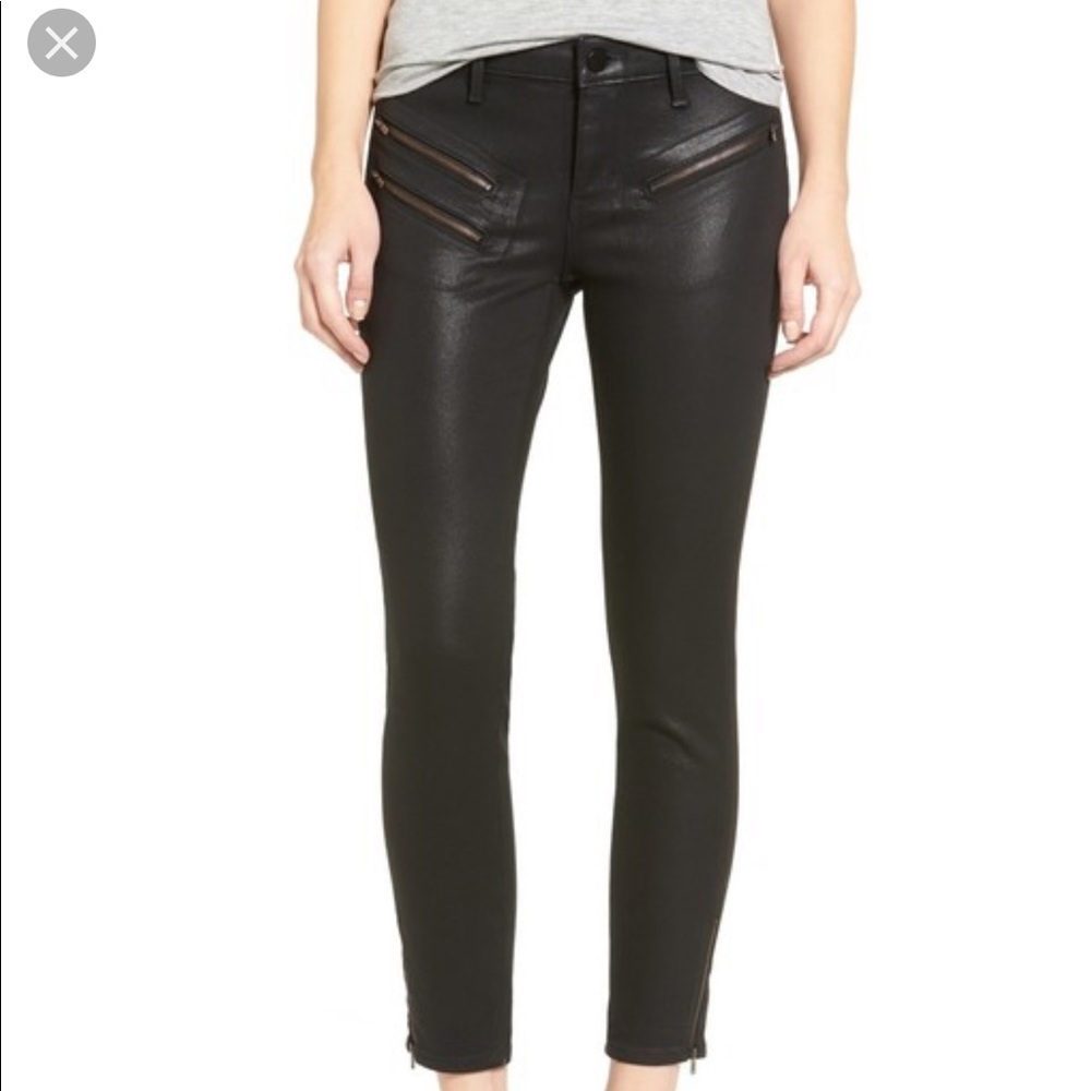 Trouve Coated Skinny Jeans